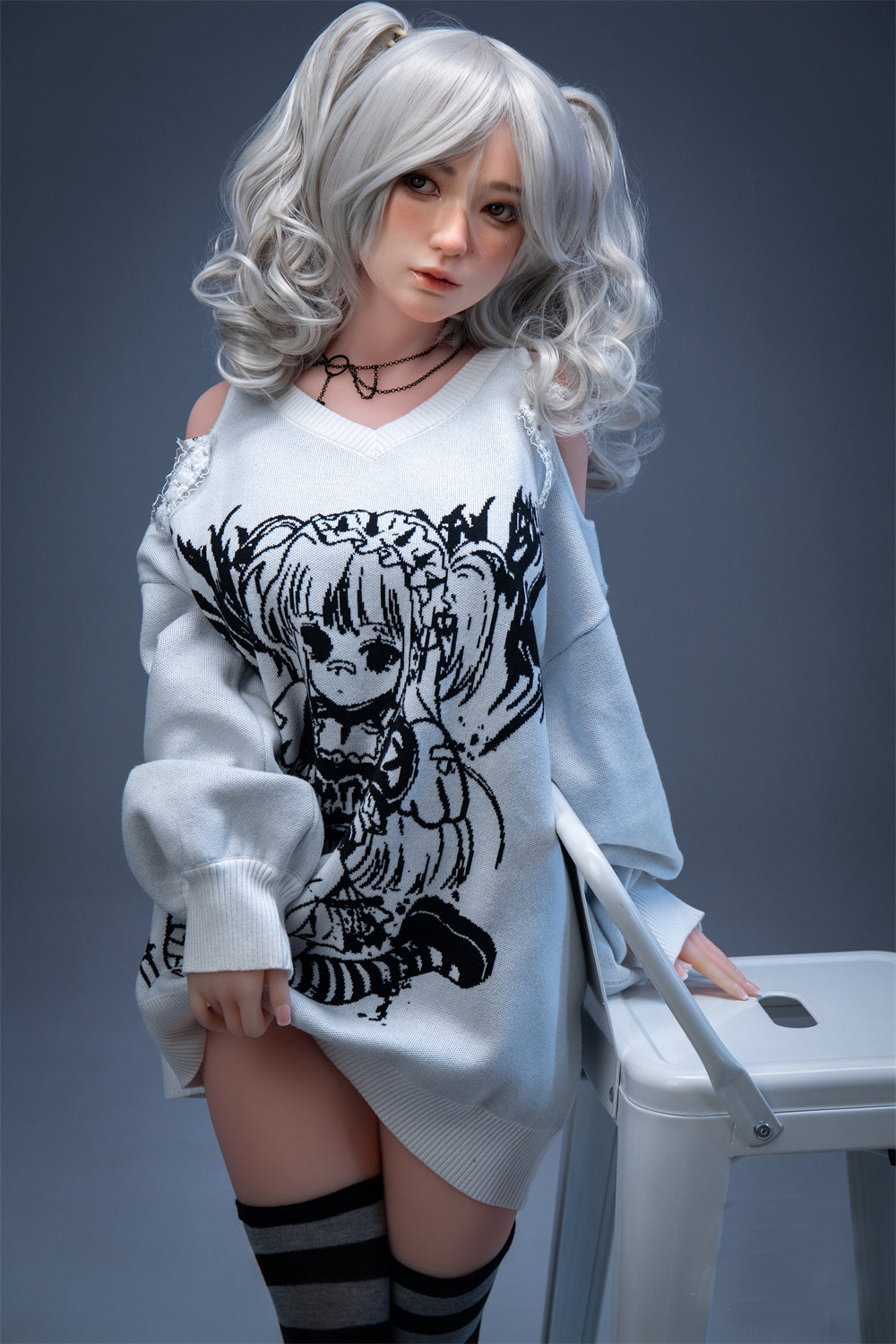 CheeronDoll 154cm S10 Misa Hybrid Sex Doll Silicone Head and TPE body doll Hybrid anime Girl