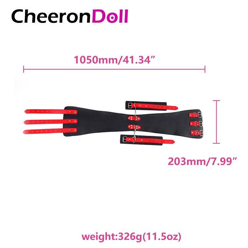 CHEERONDOLL BDSM BONDAGE RESTRAINTS JG-SM-004 WAIST BELT HANDCUFF - Cheeron Doll