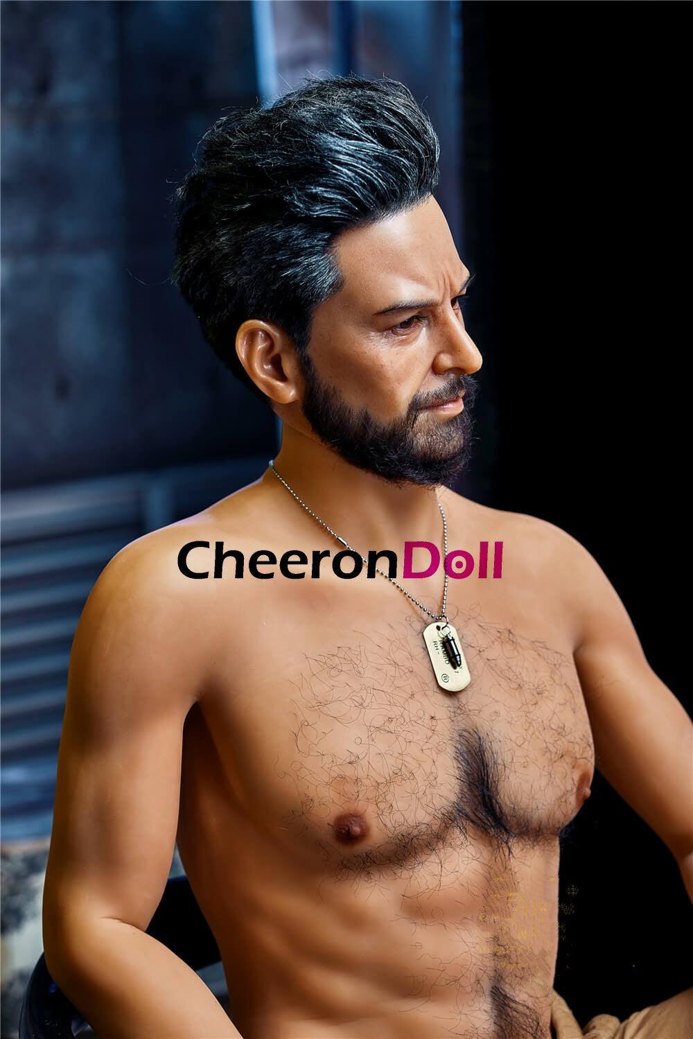 CHEERONDOLL SILICONE HEAD M2 WILLIAM+TPE 175CM BODY SEX DOLL - Cheeron Doll