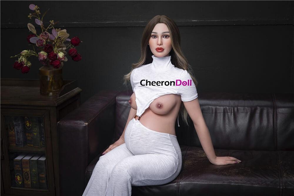 CHEERONDOLL SILICONE PREGNANT SEX DOLL 158CM S19 PEARL - Cheeron Doll