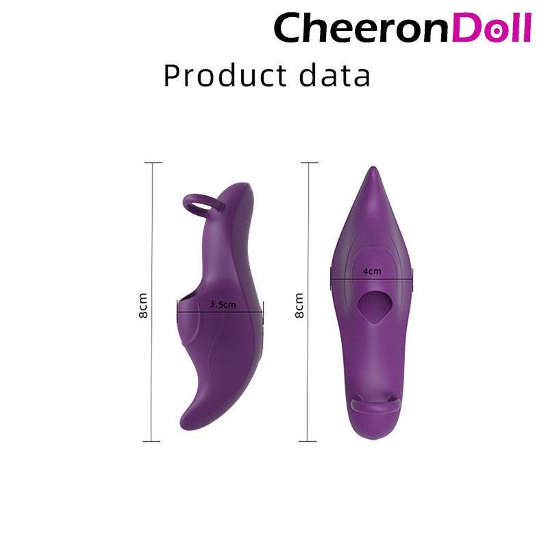 CHEERONDOLL HJH-V-001 FINGER VIBRATOR G-SPOT ADULT WOMEN SEX TOYS - Cheeron Doll