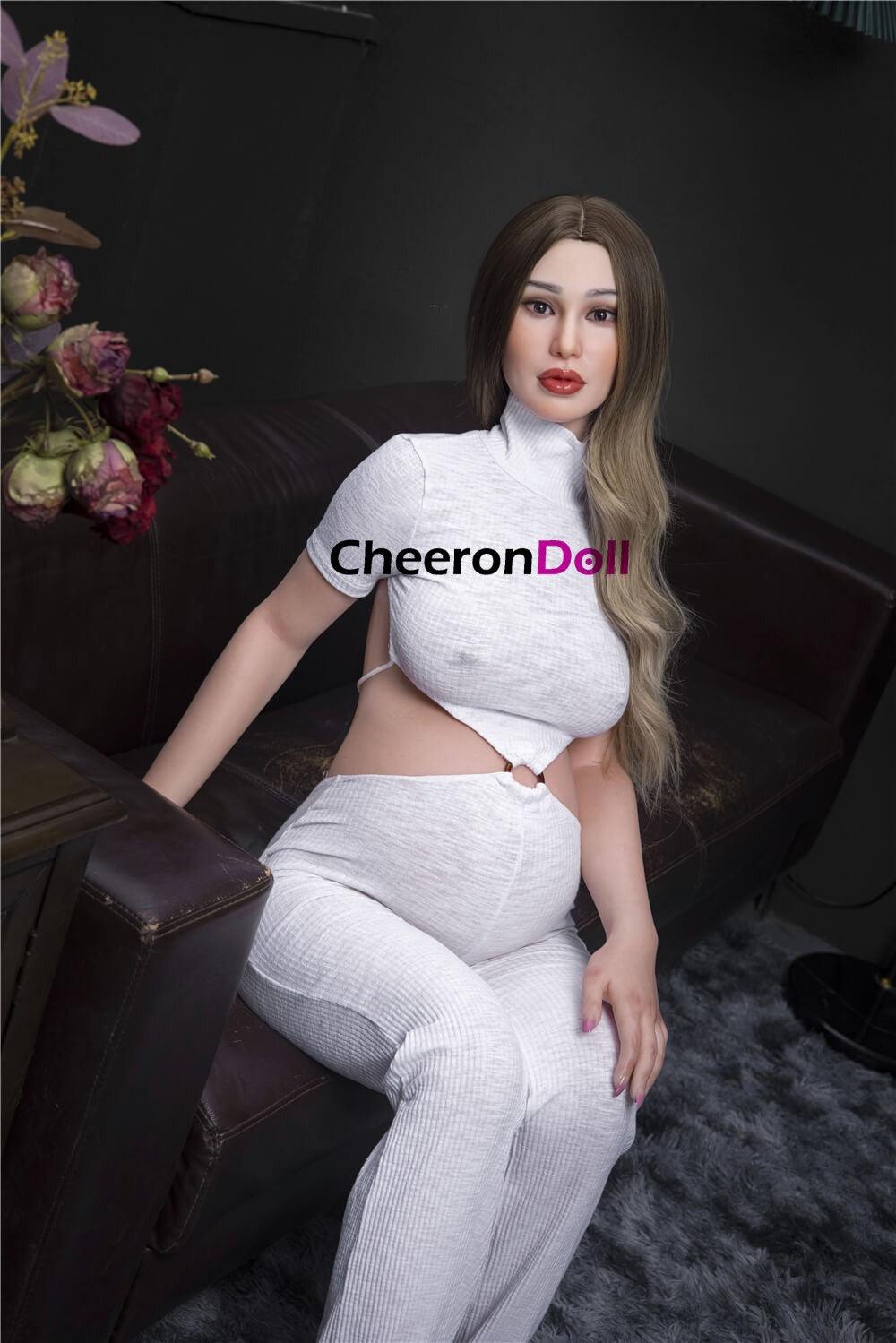 cheerondoll silicone pregnant sex doll 158cm s19 pearl