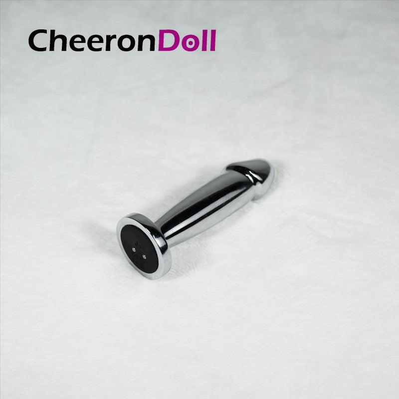 CHEERONDOLL XJ-A-005 STAINLESS PENIS ANAL BUTT PLUG SEX TOYS FOR MEN - Cheeron Doll