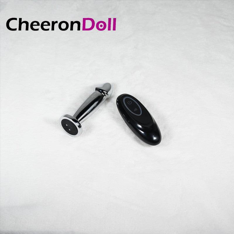CHEERONDOLL XJ-A-005 STAINLESS PENIS ANAL BUTT PLUG SEX TOYS FOR MEN - Cheeron Doll