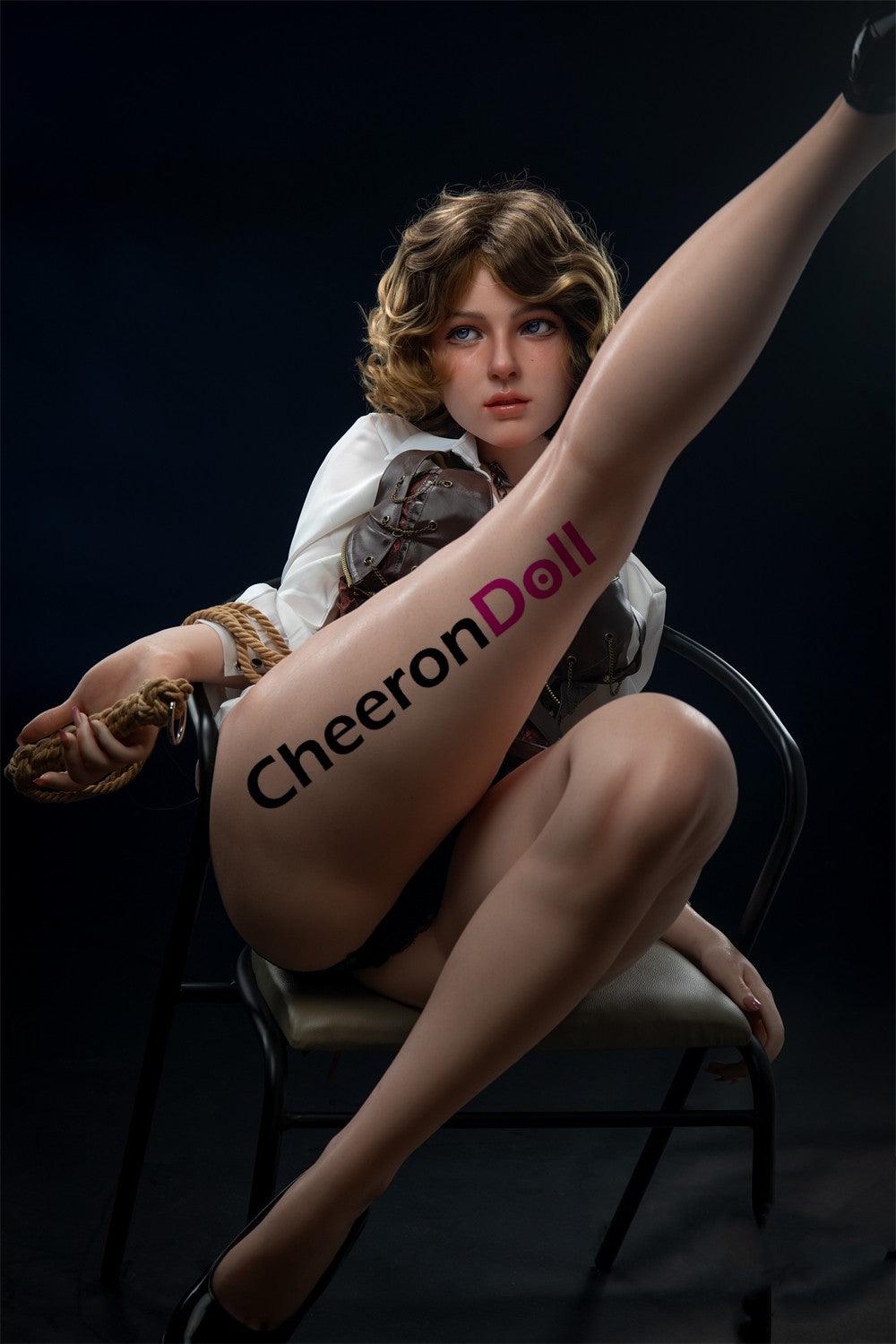 CHEERONDOLL 153CM SILICONE TEEN BLOND SEX DOLL S29 FENNY - Cheeron Doll