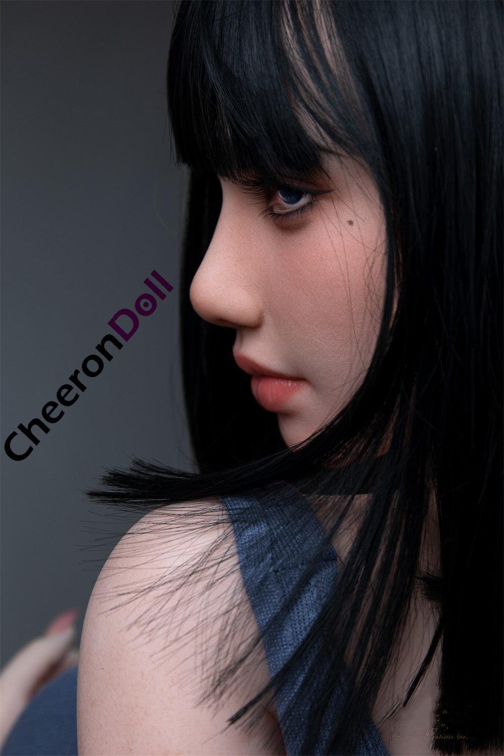 CHEERONDOLL 153CM REALISTIC SILICONE ASIAN SEX DOLL S30 SHORT HAIR RITA - Cheeron Doll