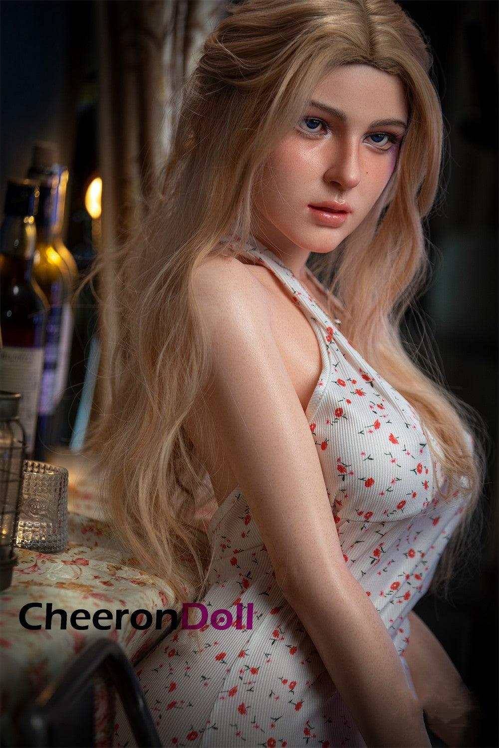 cheerondoll silicone 153cm blonde sex doll s29 fenny