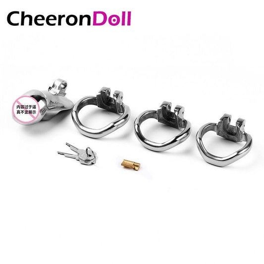 CHEERONDOLL BDSM JG-SM-025 MALE CHASTITY LOCK WITH KEY - Cheeron Doll