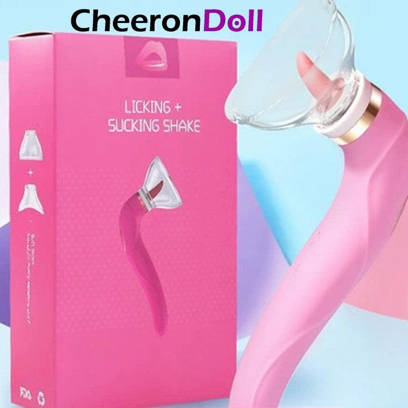 CHEERONDOLL ZB-CS-002 CE CERTIFIED LICKING&SUCKING SHAKE SEX TOYS - Cheeron Doll