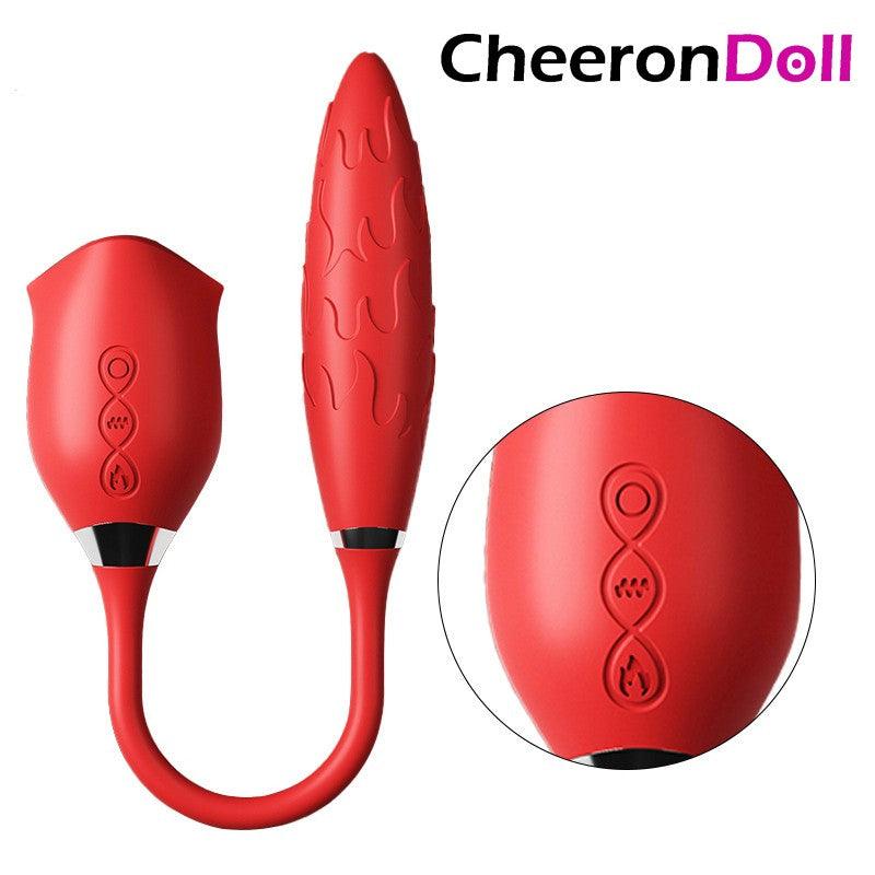 CHEERONDOLL SEX TOYS FOR WOMEN ZB-CS-006 LOW MOQ ROSE BUD VIBRATING SUCKING - Cheeron Doll
