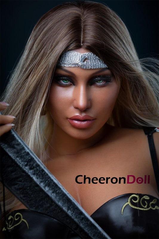 cheerondoll silicone sex doll costume 164cm s26 heddy warrior