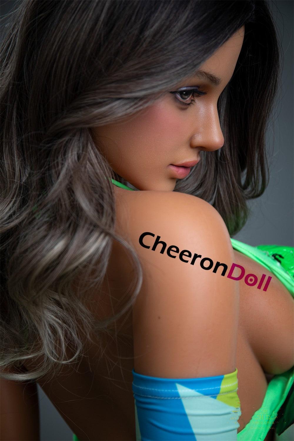 cheerondoll dark tanned skin silicone sex doll 164cm s17 luna